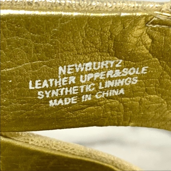 Report Signature Newbury 2 metallic gold pumps 7.5 - Picture 7 of 9